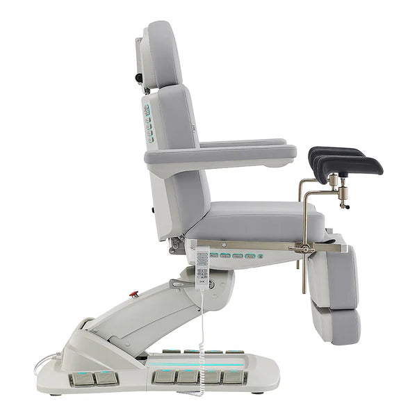 Geneva 4-Motors Exam Table with Stirrups - OB GYN Gynecology