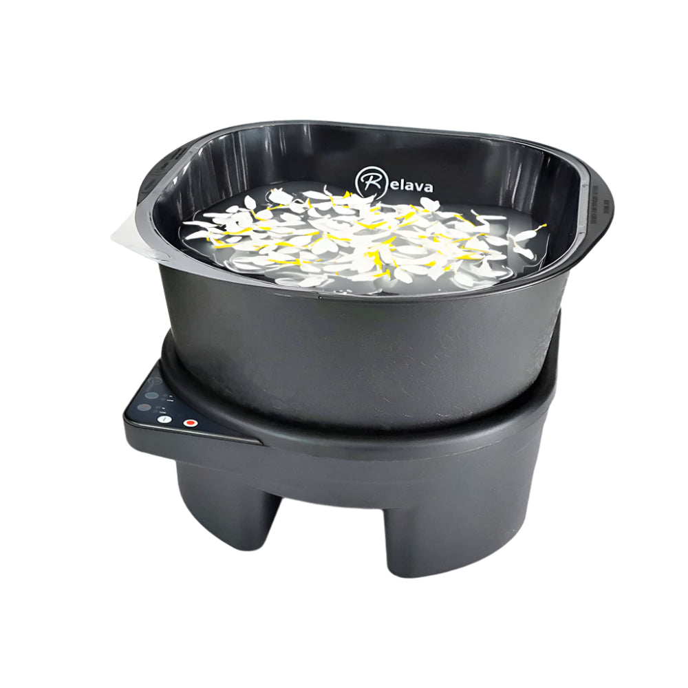 Pro Foot Massager in Black | w/ Heat & Vibration