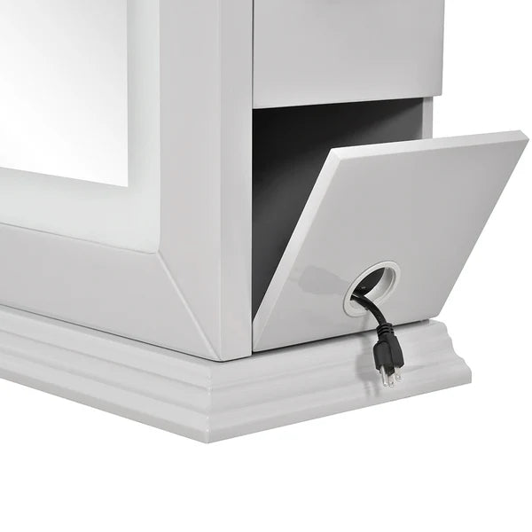 Adonis Double LED Lighted Salon Station