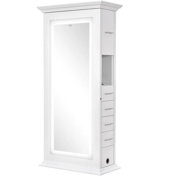 Adonis Double LED Lighted Salon Station