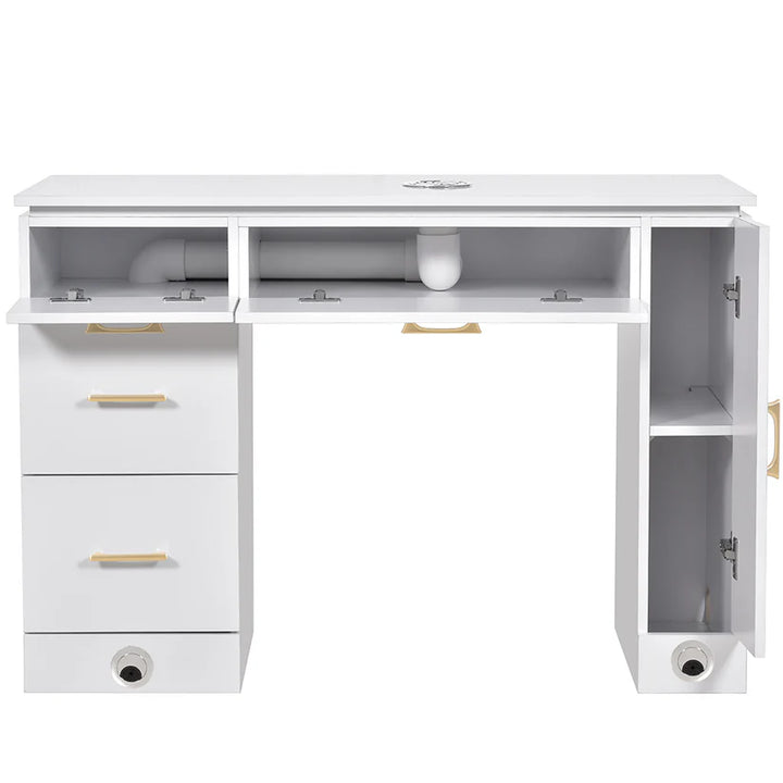 Avalon Manicure Table with Ventilation