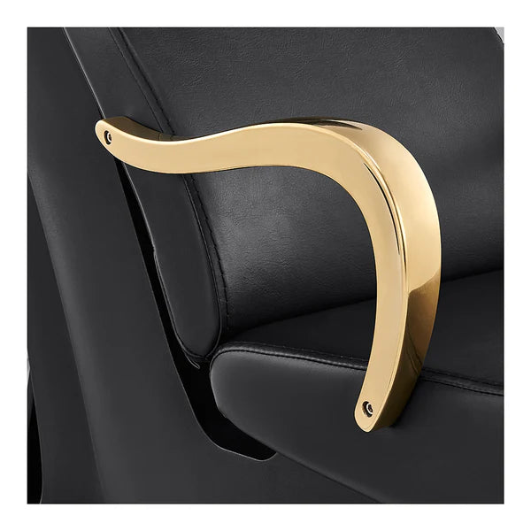 Beckman Gold Shampoo Chair with Adjustable Seat