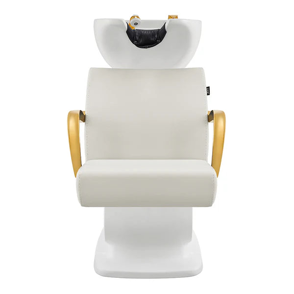 Beckman Gold Shampoo Chair with Adjustable Seat