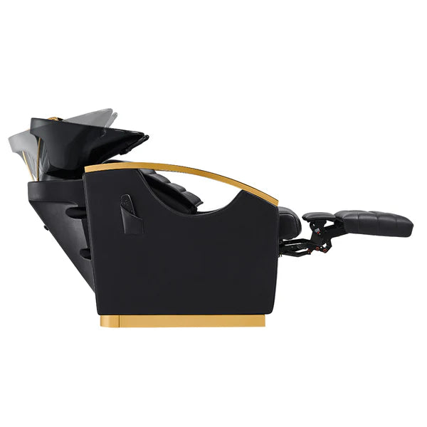 Bella V Gold Reclining Salon Shampoo Massage Chairs