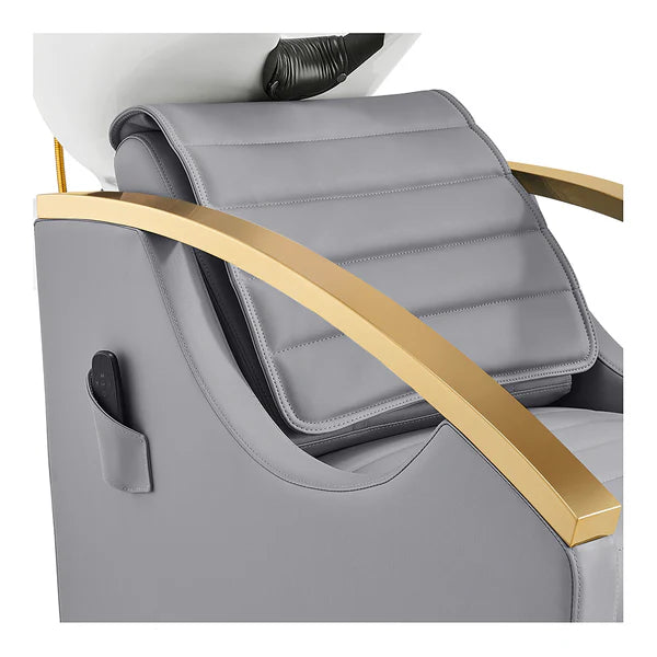Bella V Gold Reclining Salon Shampoo Massage Chairs