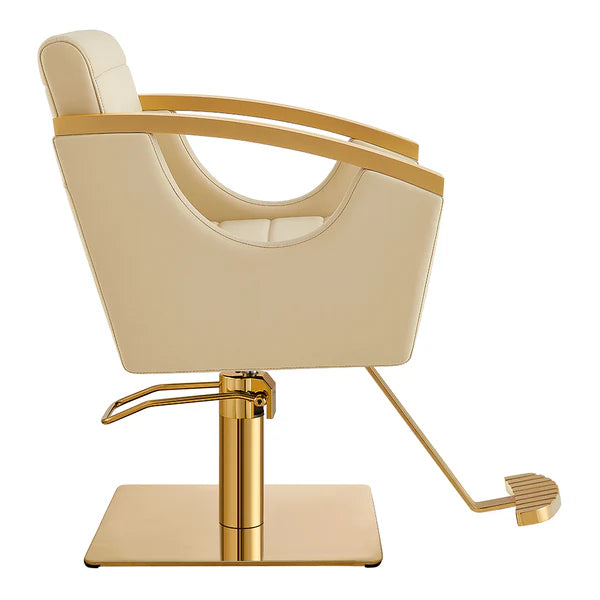 Bello Modern Gold Salon Chair
