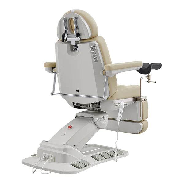 Geneva 4-Motors Exam Table with Stirrups - OB GYN Gynecology