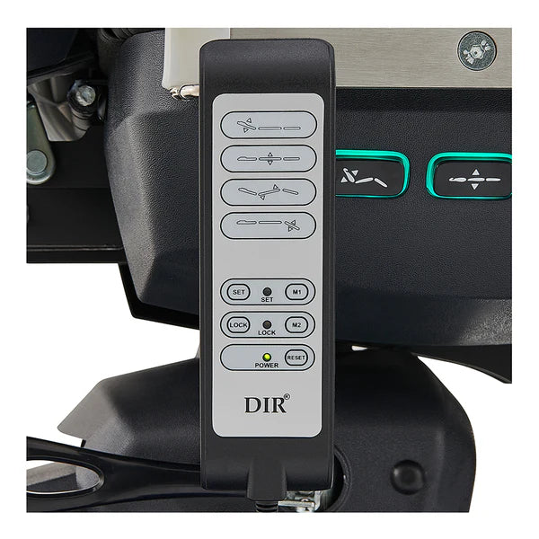 Geneva 4-Motors Exam Table with Stirrups - OB GYN Gynecology