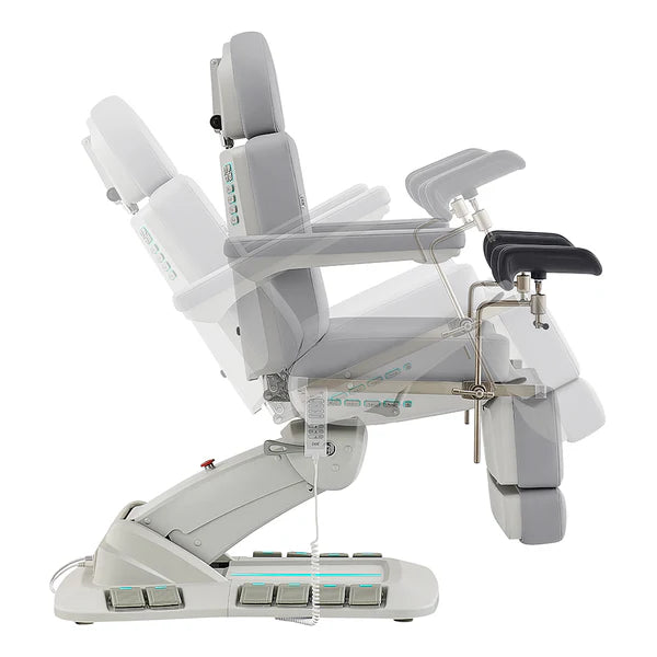 Geneva 4-Motors Exam Table with Stirrups - OB GYN Gynecology
