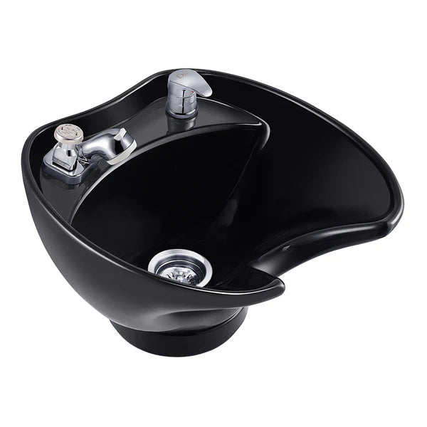 Ceramic Salon Shampoo Bowl Sink - Vacuum Breaker