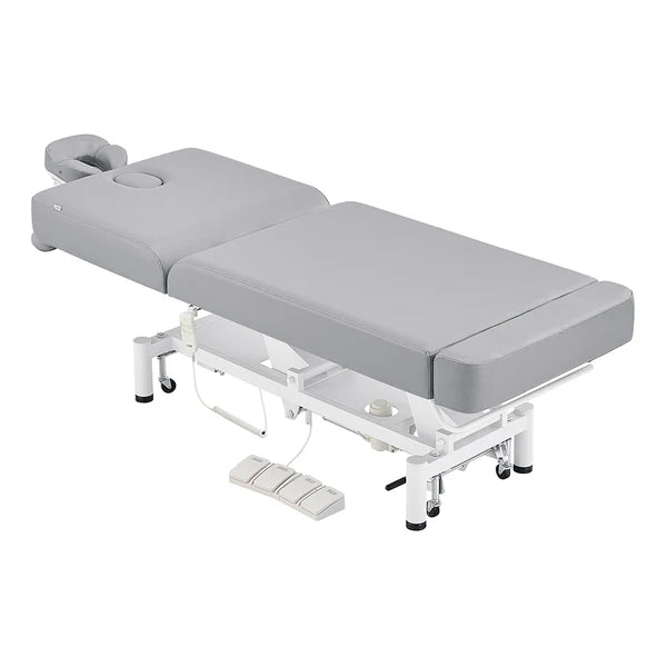 WellRelax 2-Motors Therapy Treatment Table with Tilting Cradle Pillow