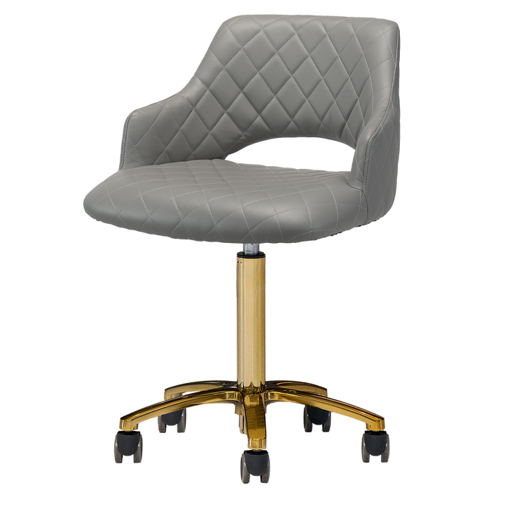Gem Gold Edition Manicure Technician Stool