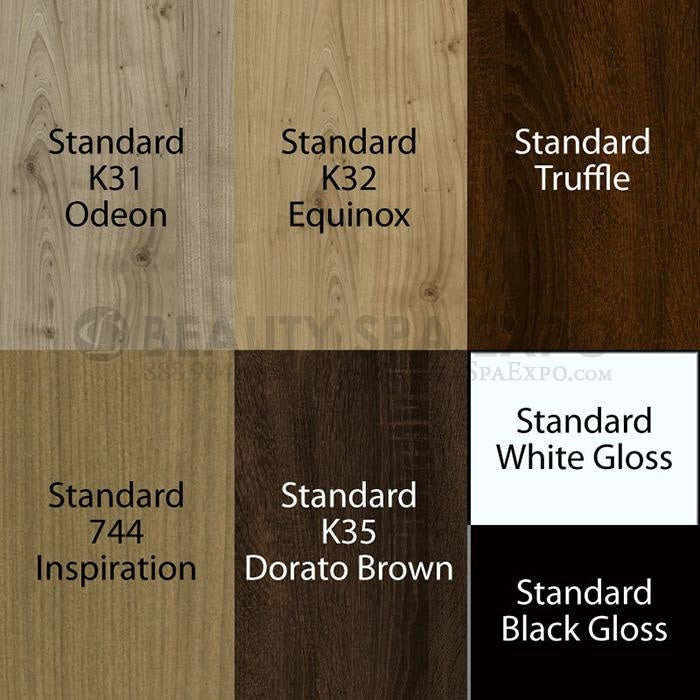 Chi Spa 2G Pedicure Chair Laminate Base Color Options