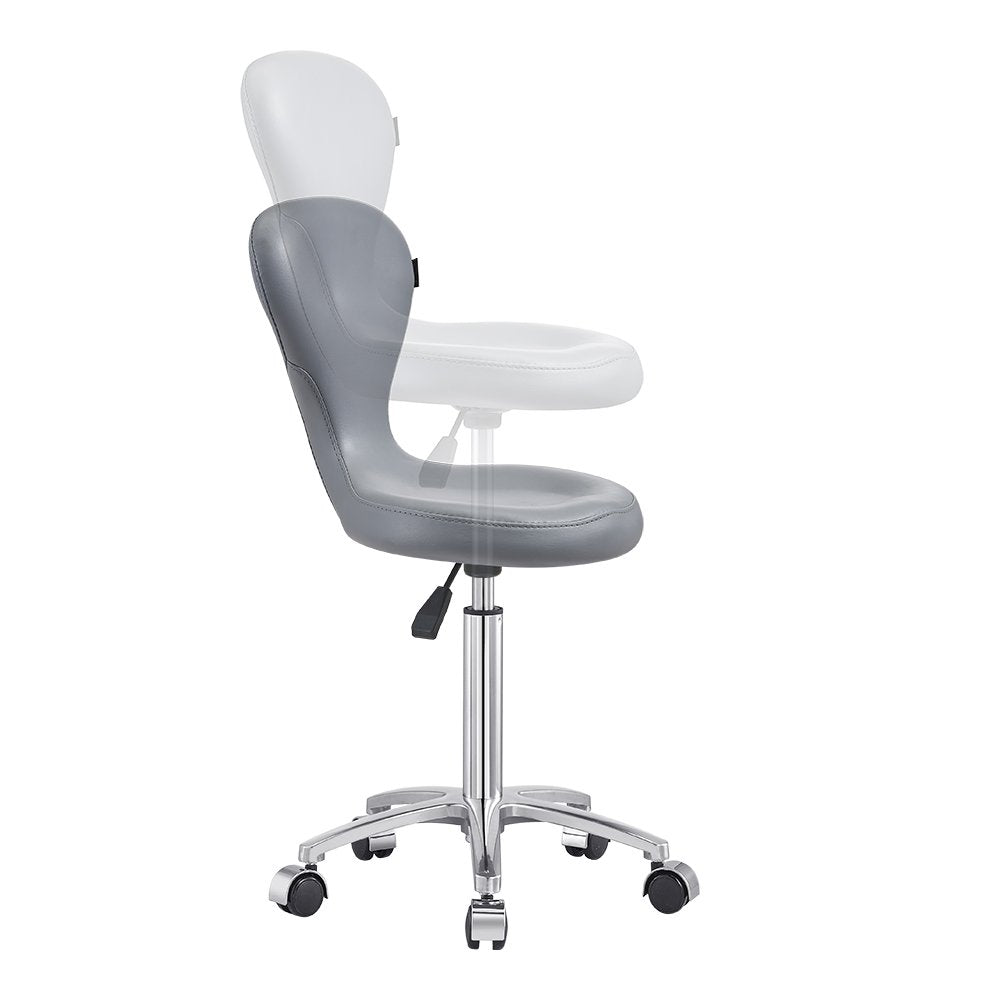 Futuro Adjustable Rolling Stool Chair