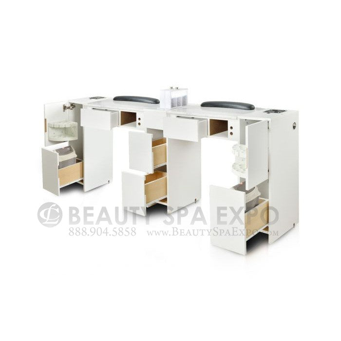 SaniSmart IMC Vented Double Nail Table